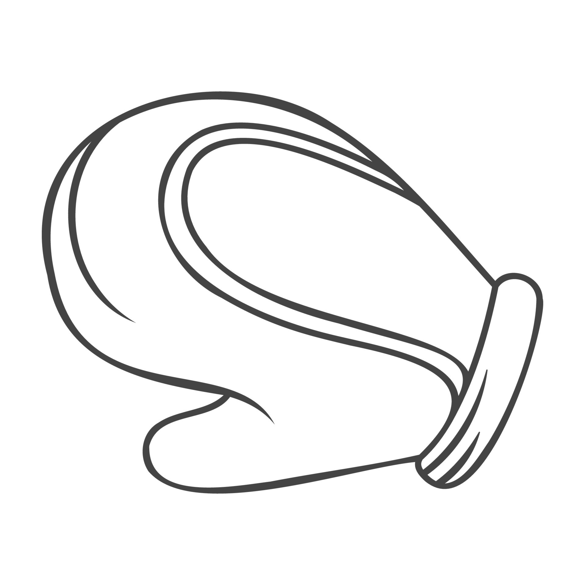 Cooking gloves vector outline illustration 16889382 Vector Art at Vecteezy
