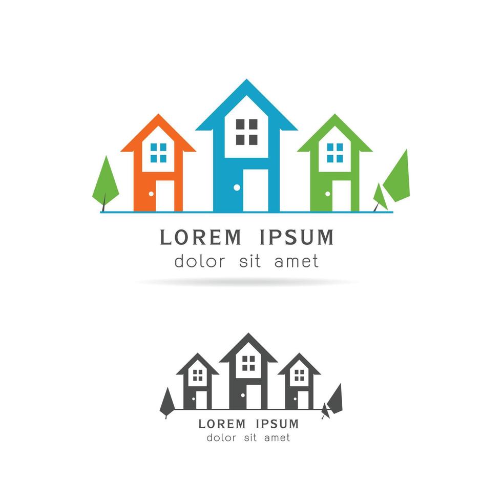 home logo vector illustration