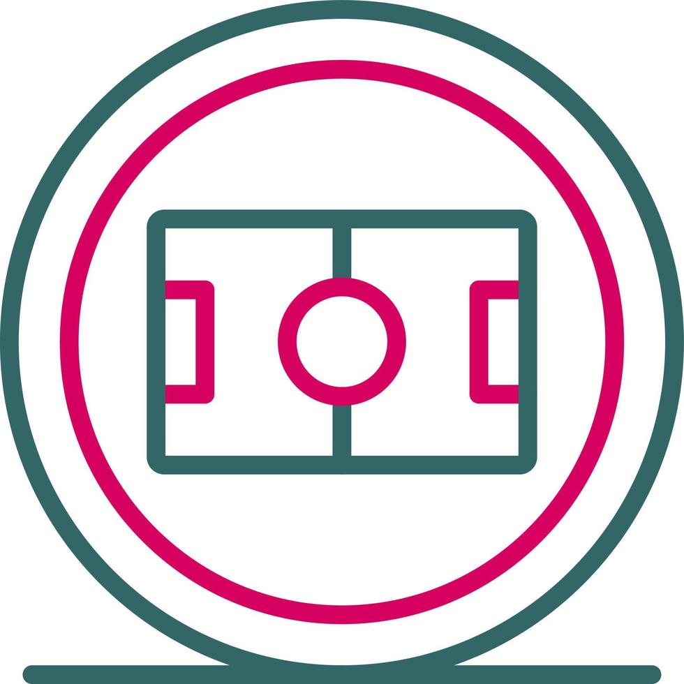 Soccer Field Vector Icon