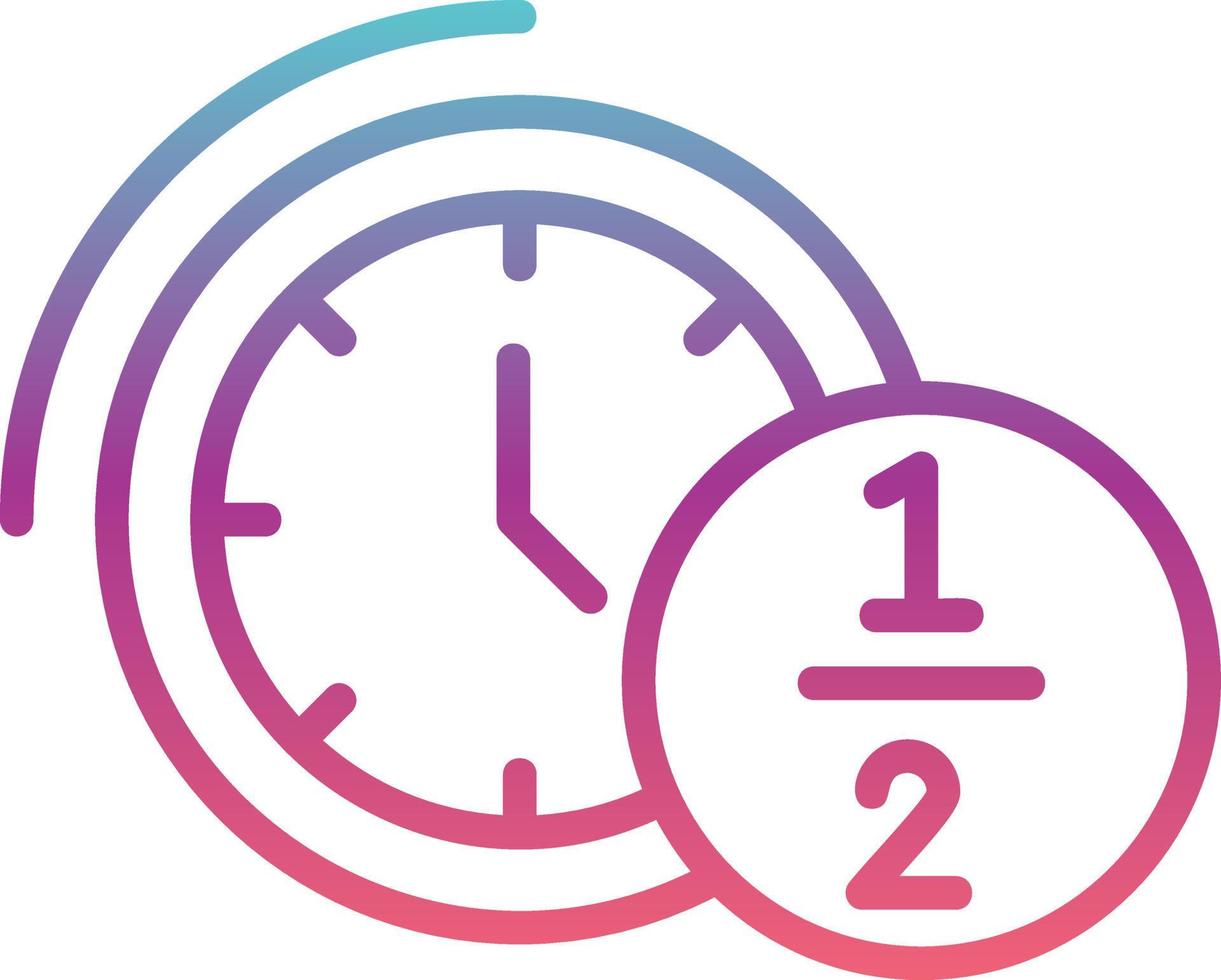 Half Time Vector Icon