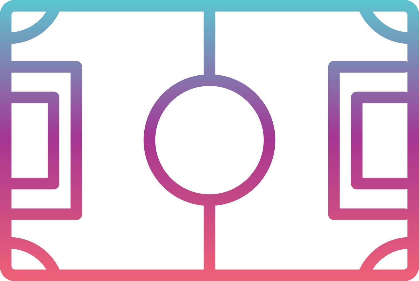 Soccer Field Vector Icon