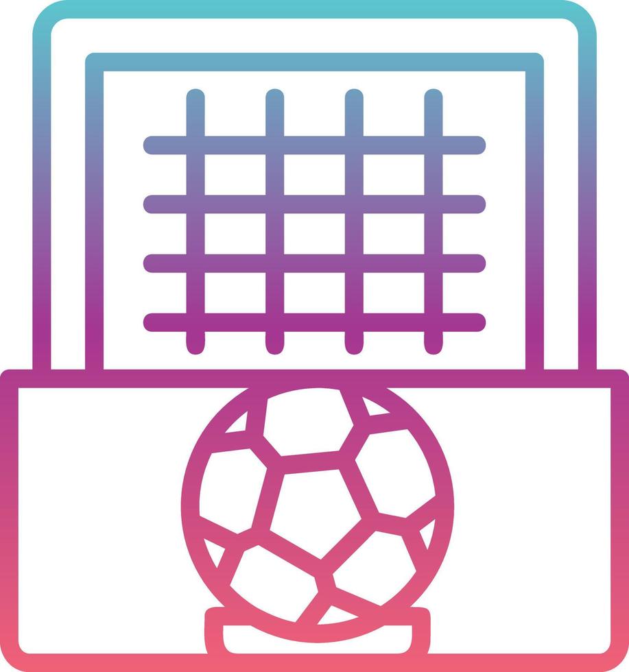 Penalty Kick Vector Icon