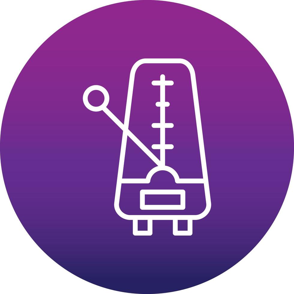 Metronome Vector Icon