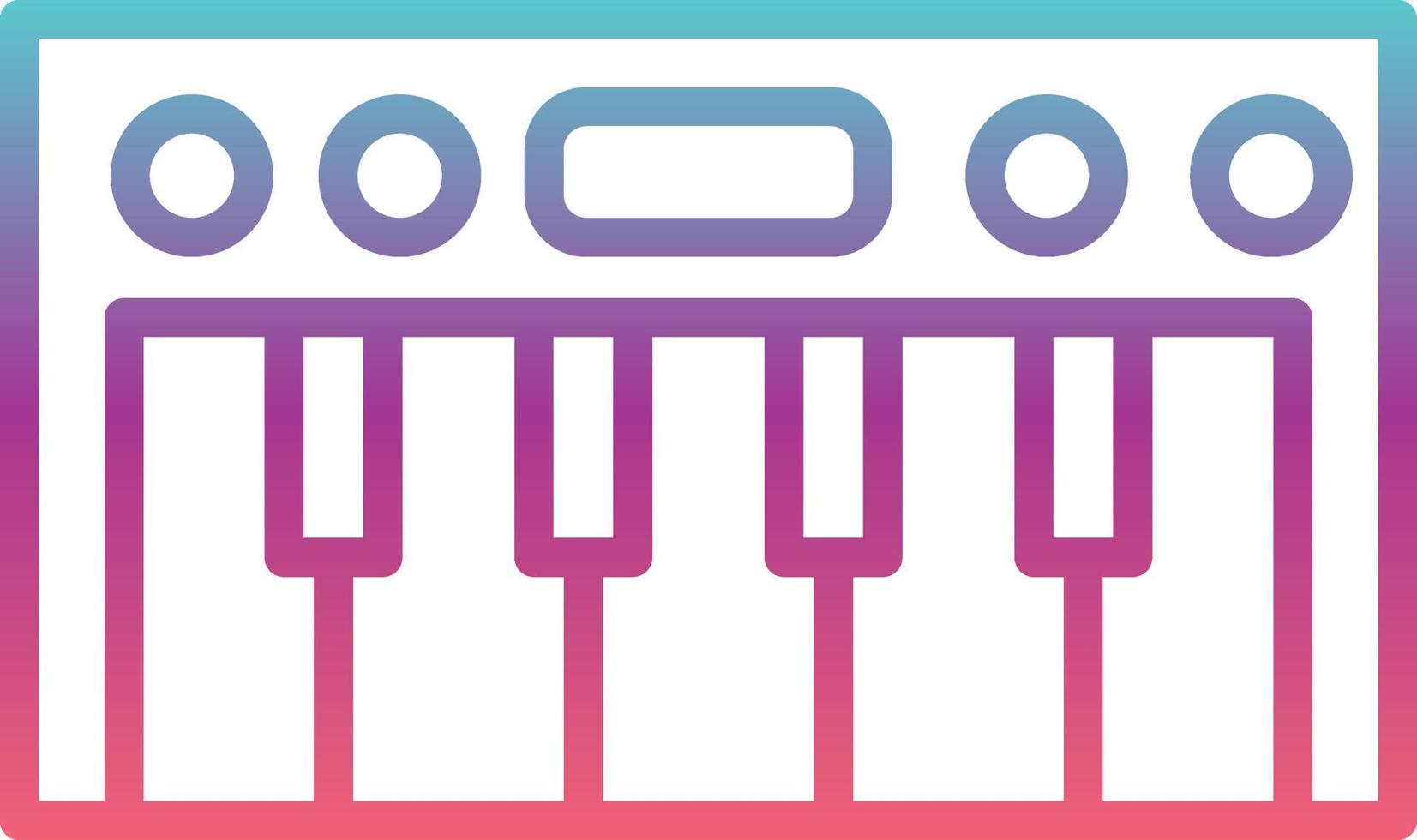 Piano Vector Icon