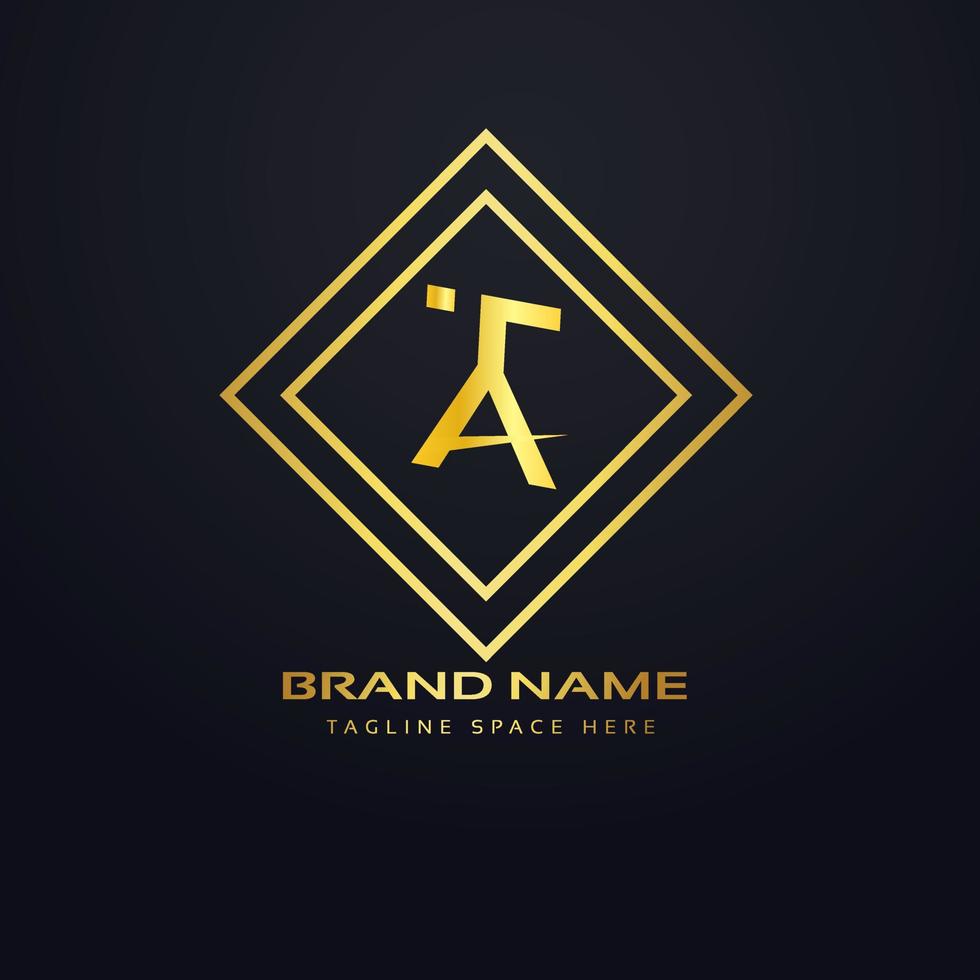 TA Text Logo vector