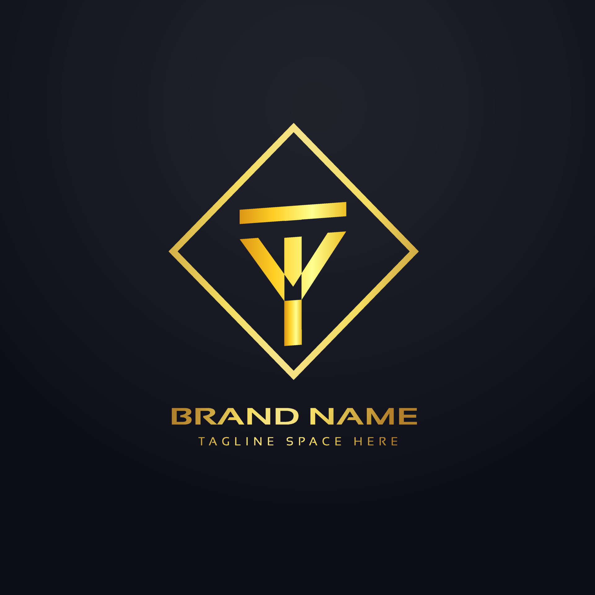 Ty text logo 16892185 vector art at vecteezy