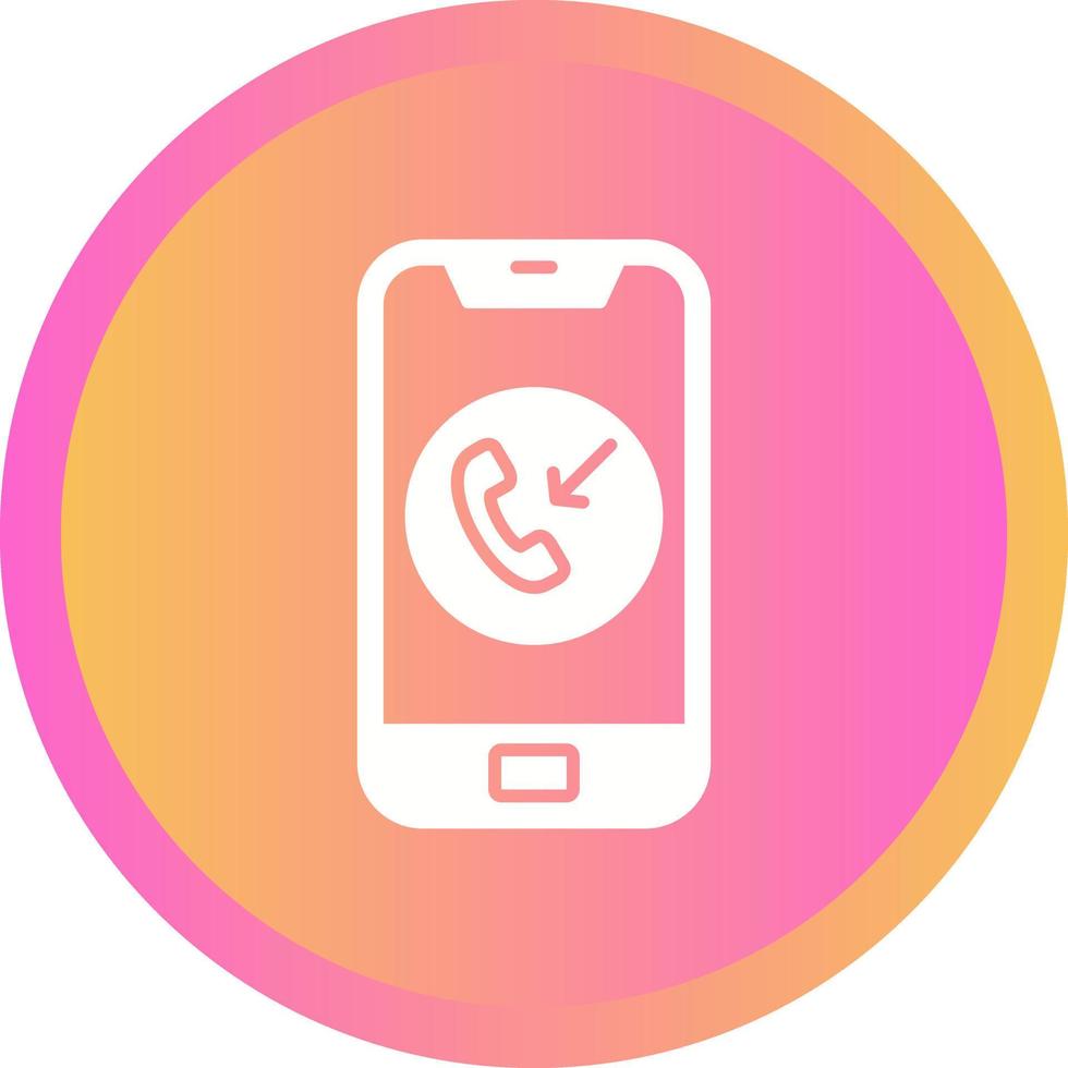 Incoming Call Vector Icon