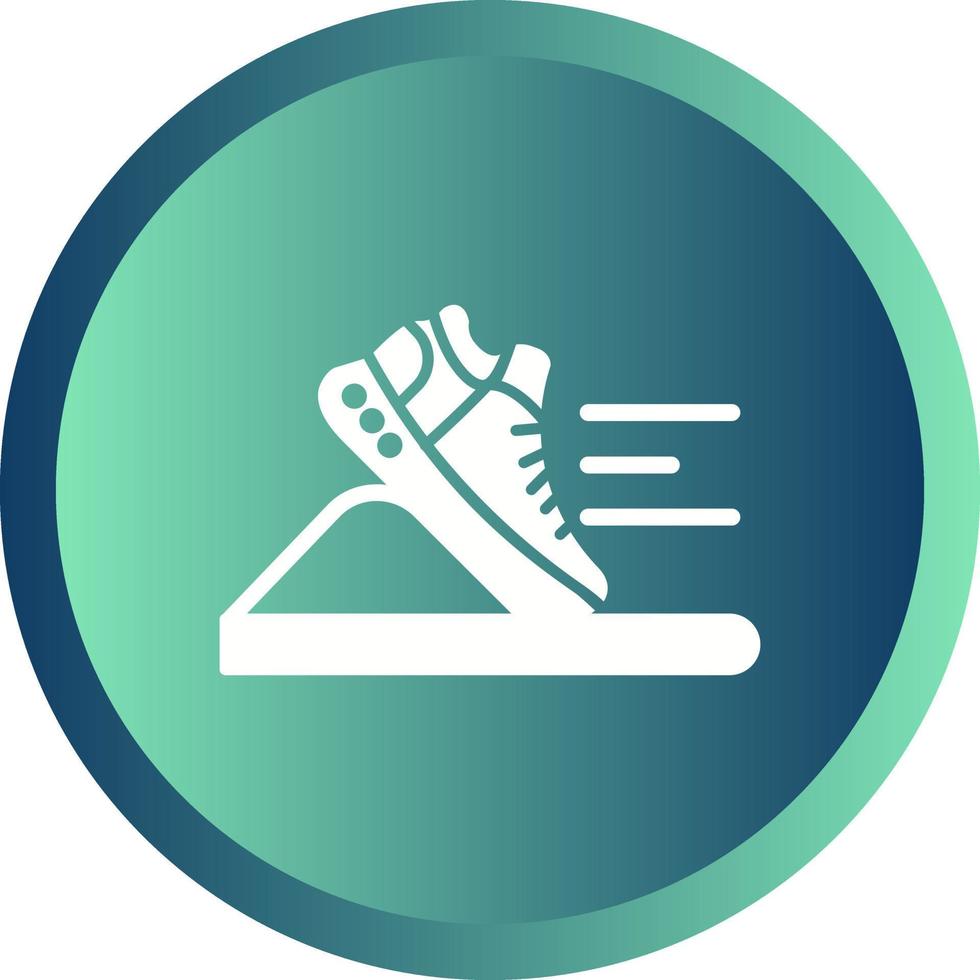Starting Block Vector Icon