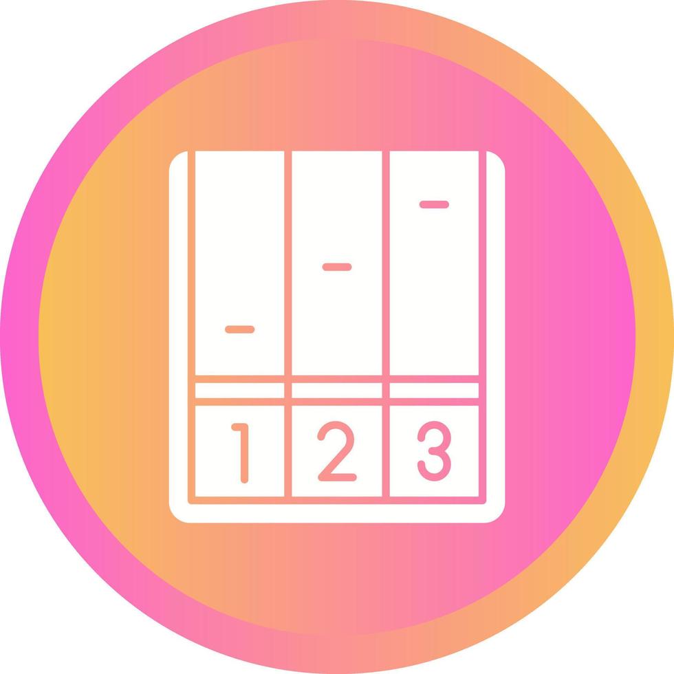 Running Track Vector Icon