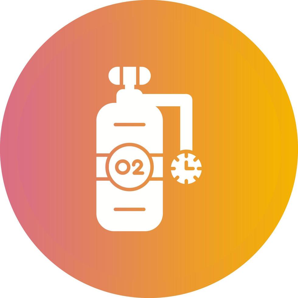 Oxygen Tank Vector Icon