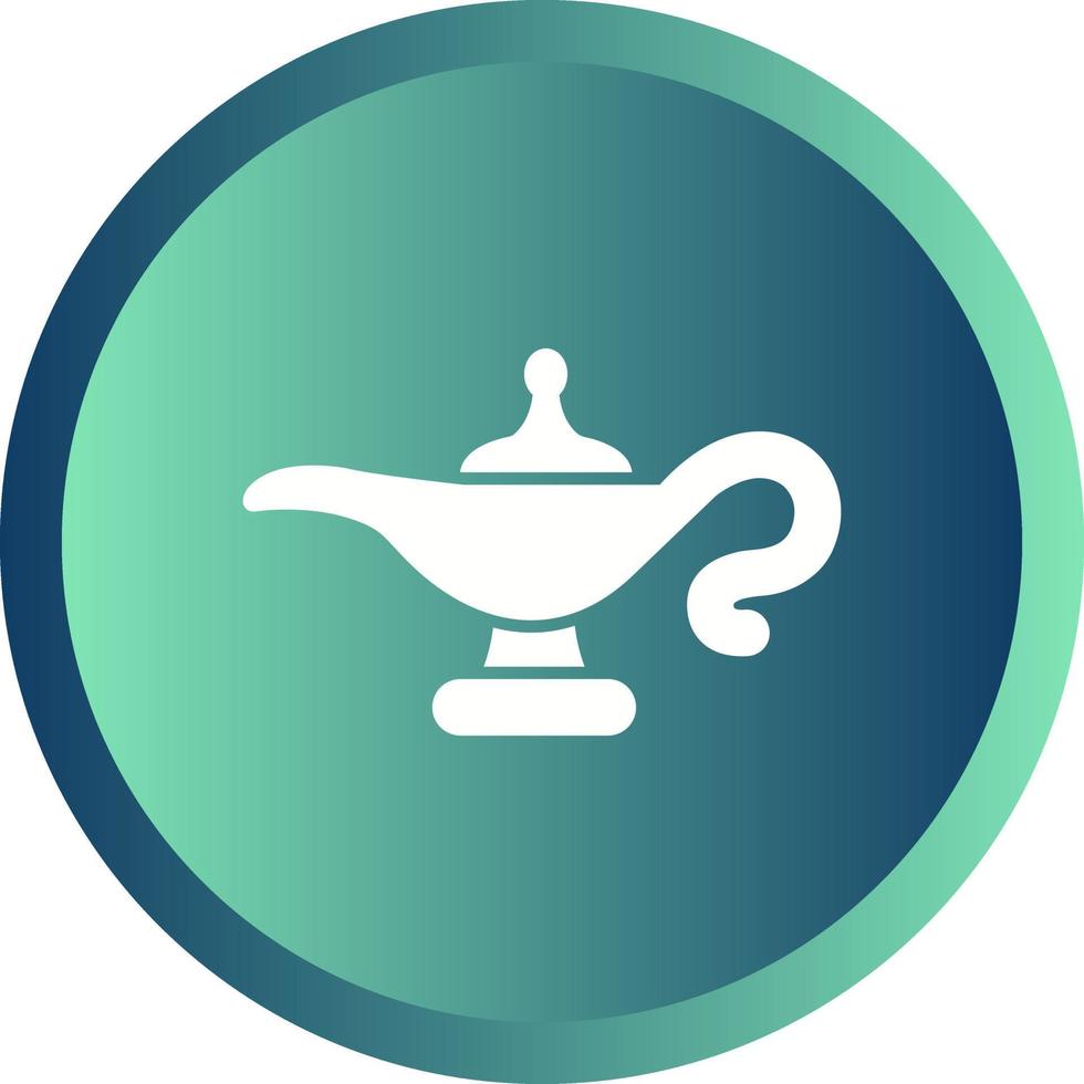 Genie Lamp Vector Icon