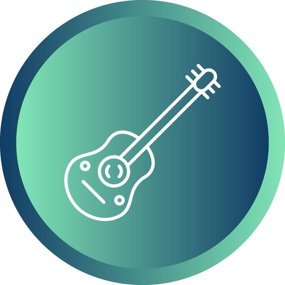 icono de vector de guitarra