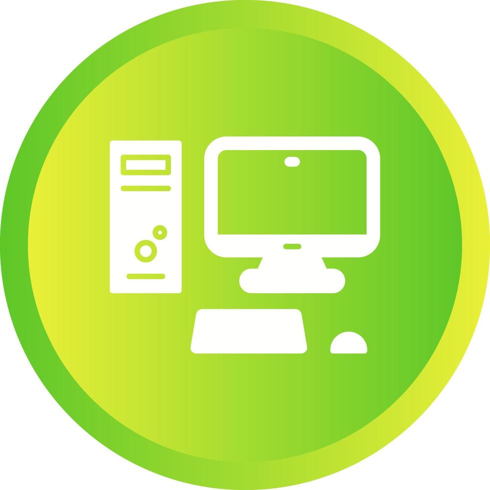 Computer Vector Icon