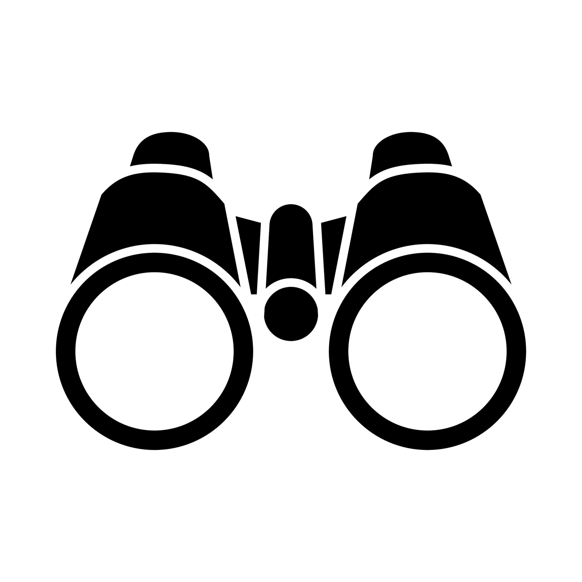 Binoculars icon vector 16893146 Vector Art at Vecteezy