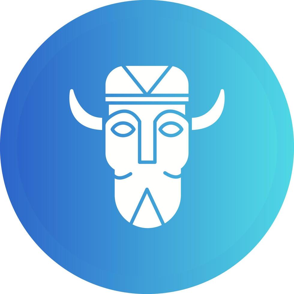 African Mask Vector Icon