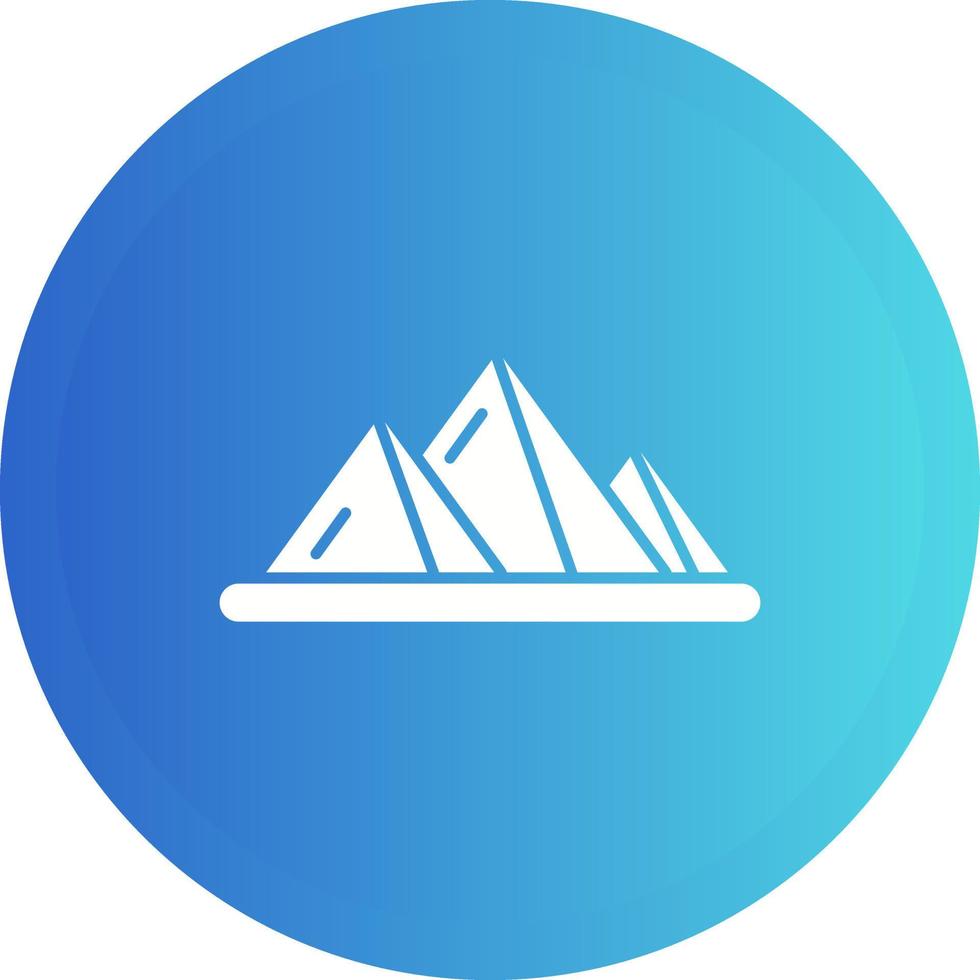 Pyramid Vector Icon