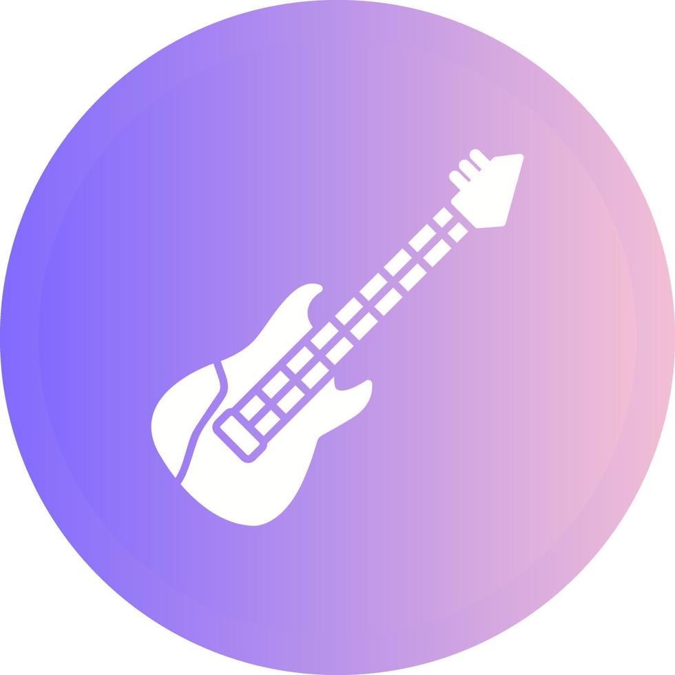 Electric Guitar Vector Icon