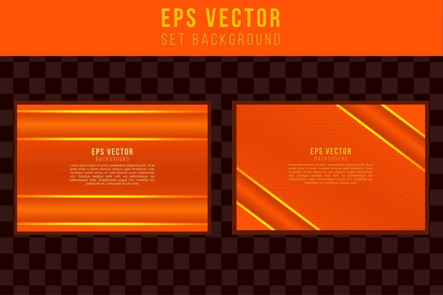 Abstract minimal background with orange color. Geometric shapes composition. Eps10 vector