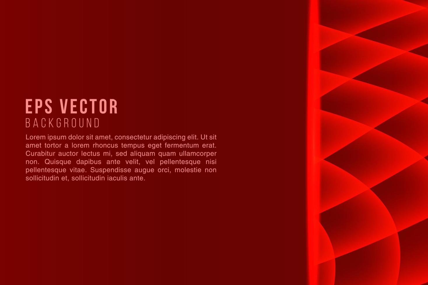 Red vector background Capsules on blurred abstract background with gradient. The template can be used as a background.