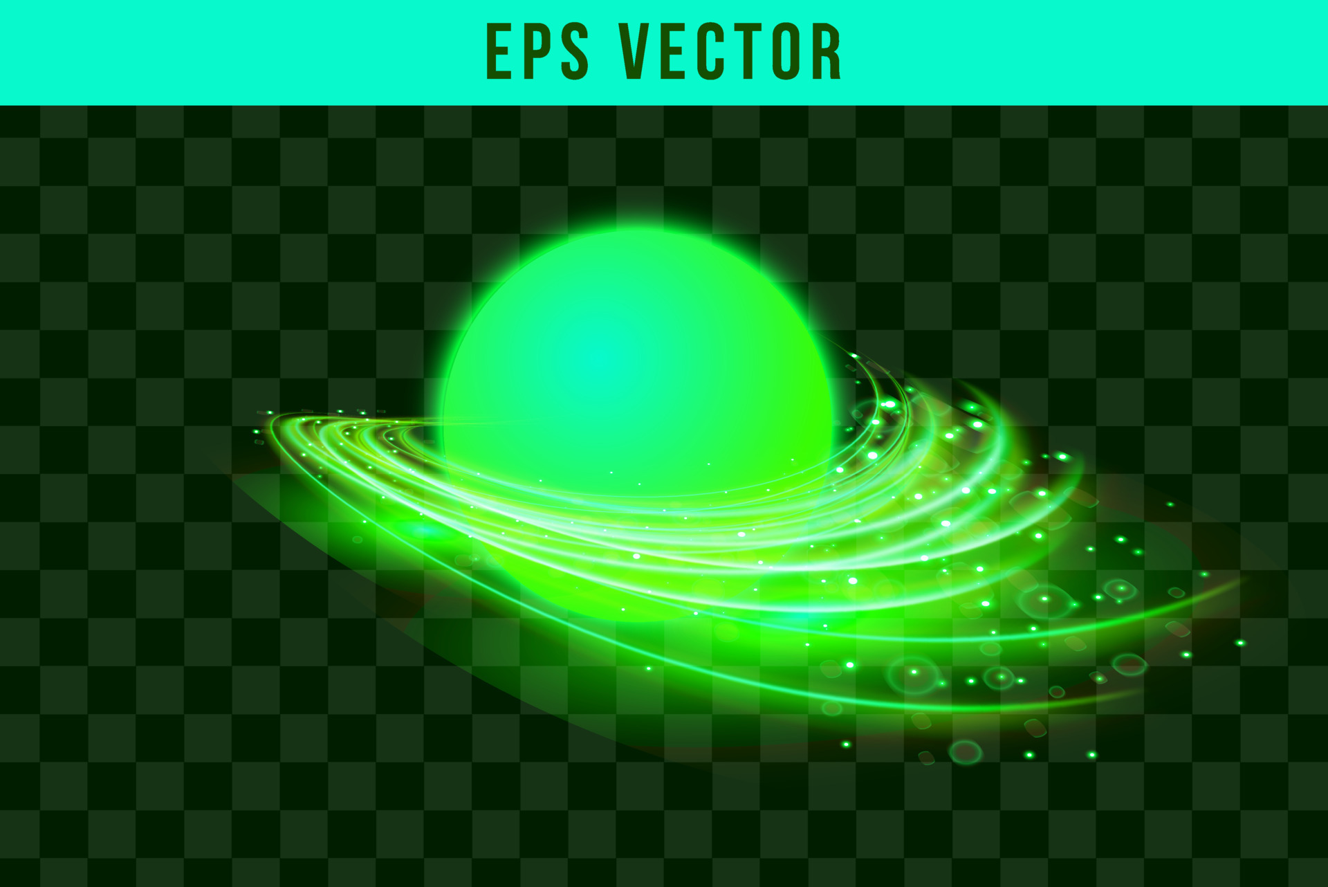 Vector of Green Fire Flame Bonfire Isolated on Background 16893767