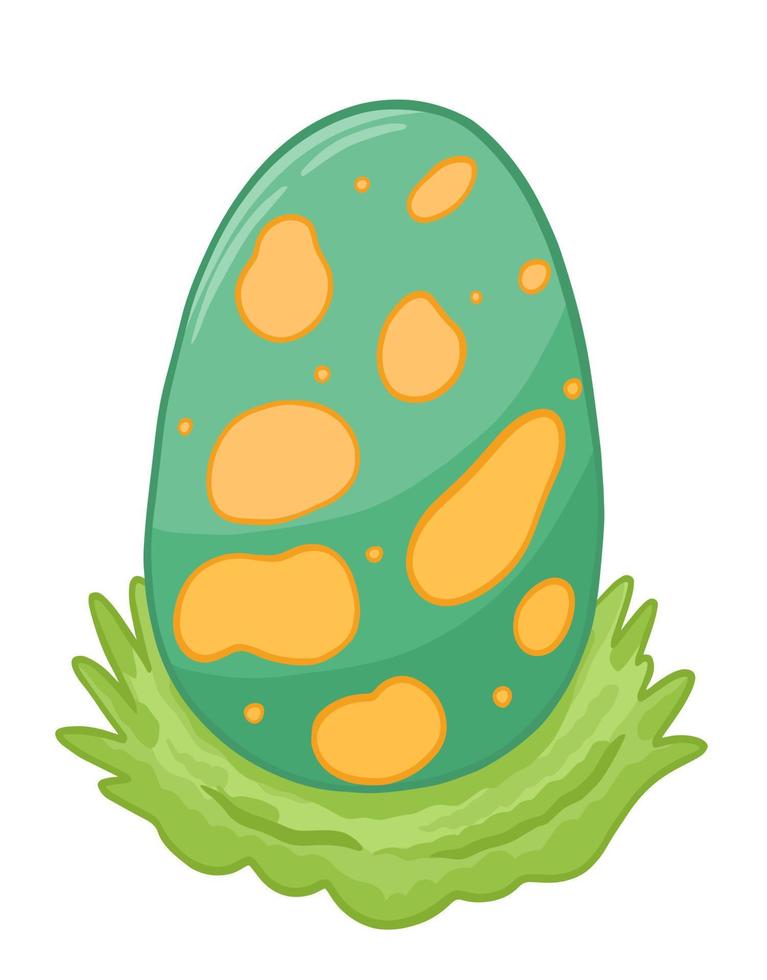 Big dinosaur egg vector