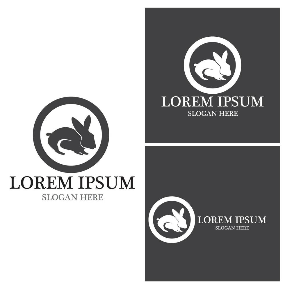 Rabbit vector icon illustration design