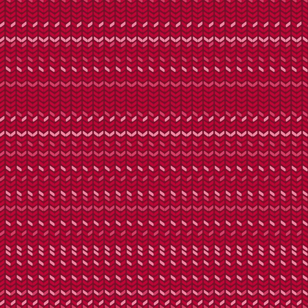 Seamless pattern knitted vector
