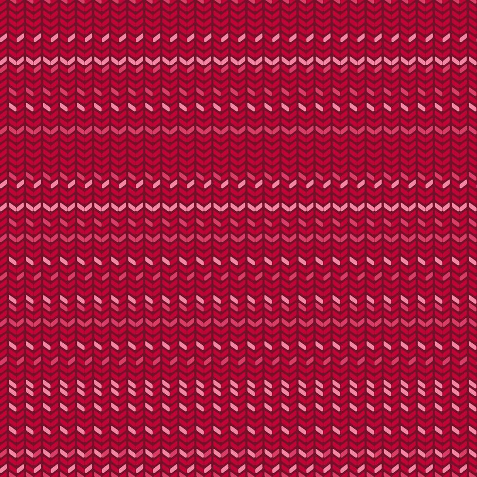 Seamless pattern knitted vector