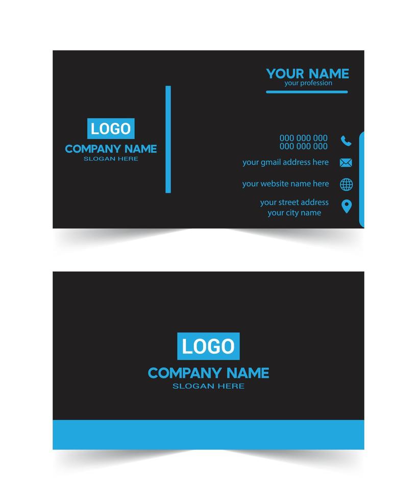 bussiness card template vector