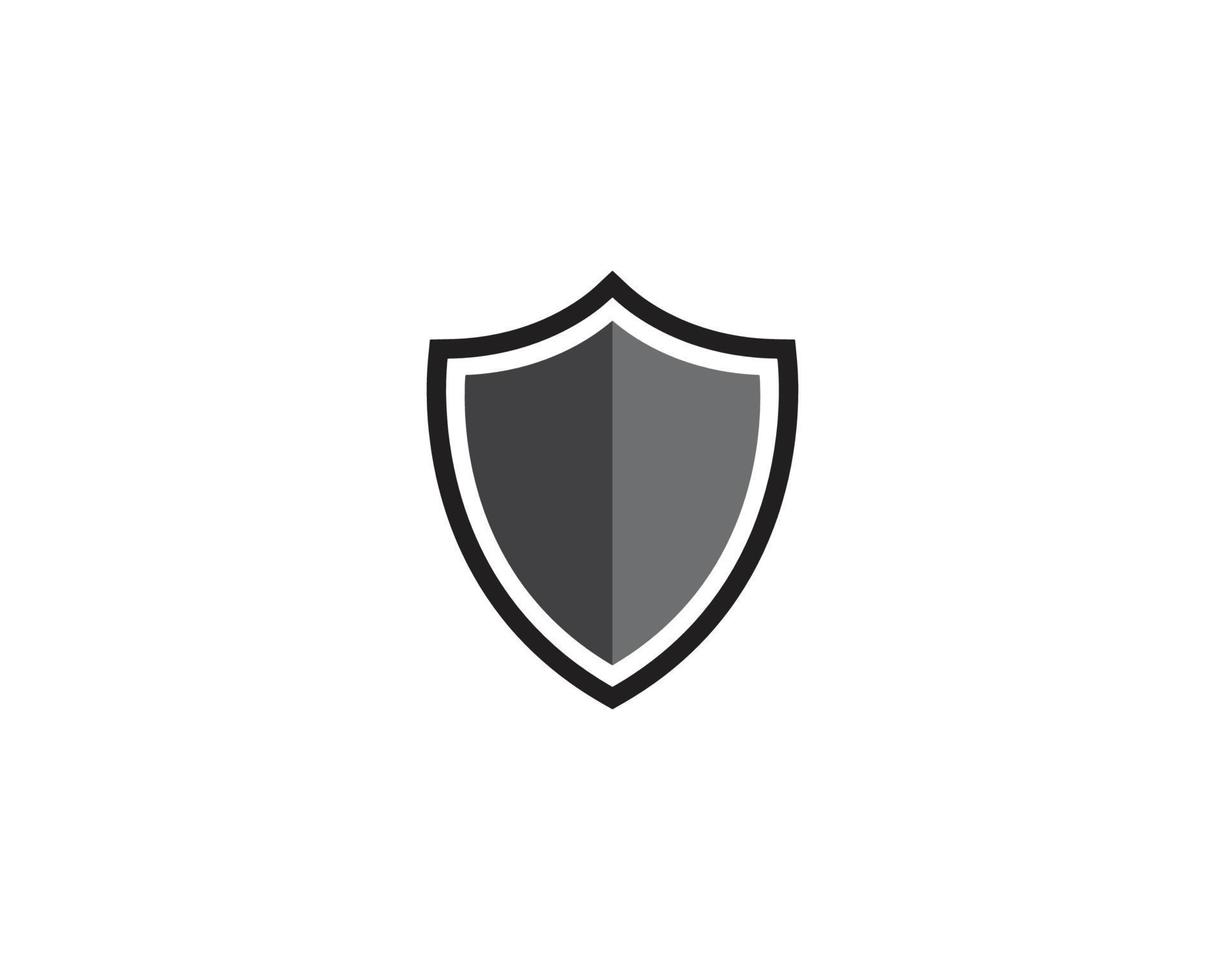 security shield vector icon design