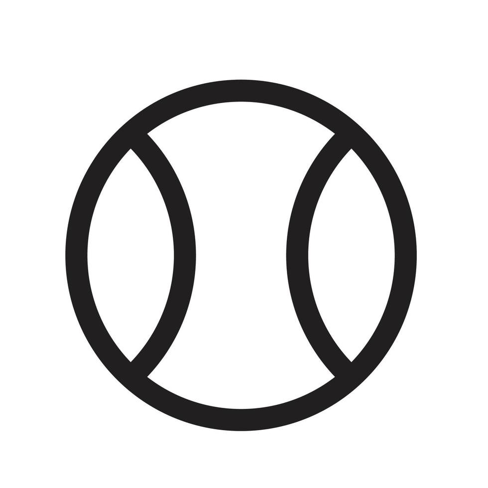 Tennis Ball Icon vector