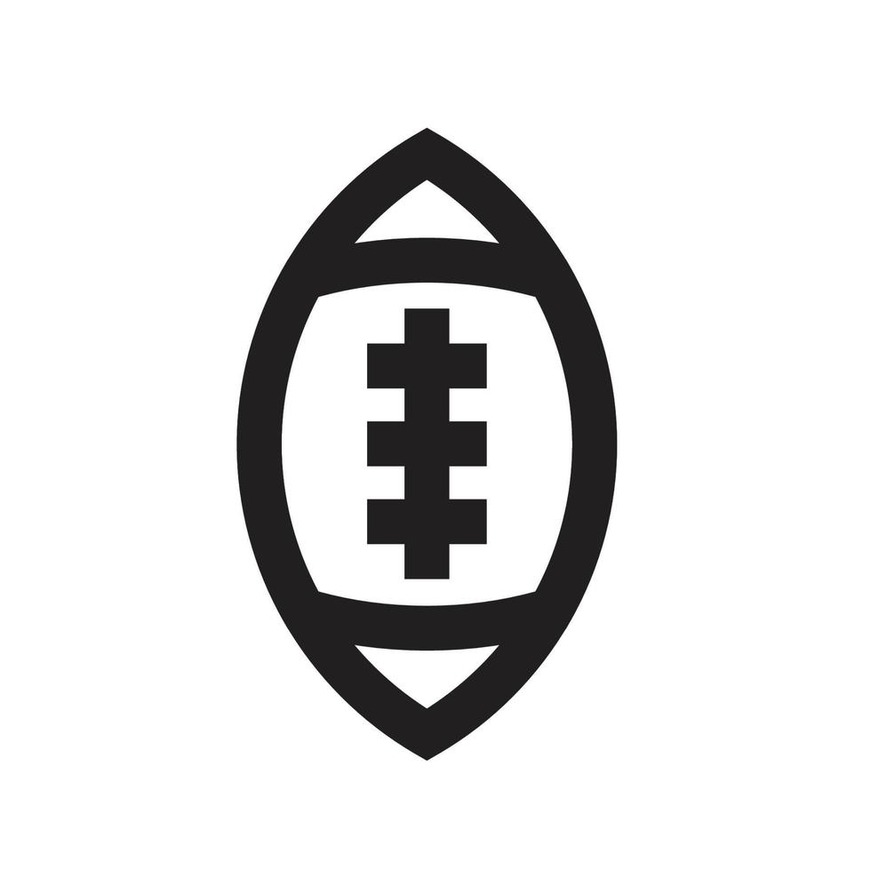 American Football icon vector