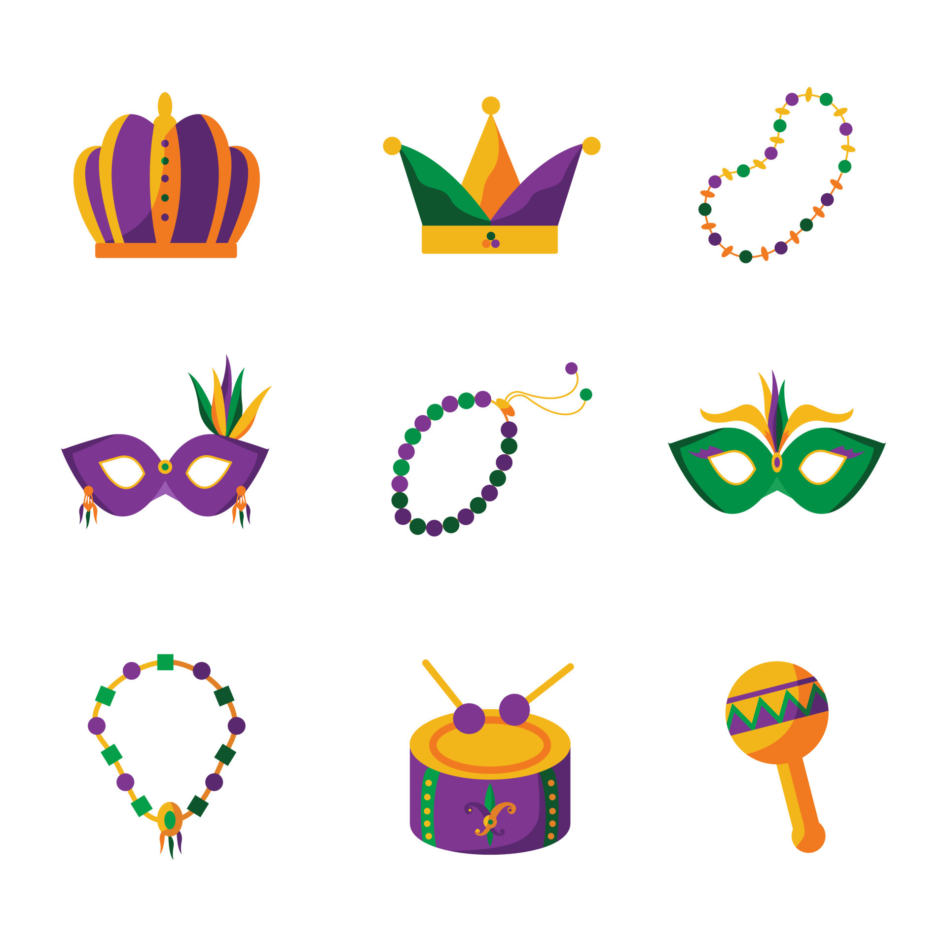 mardi gras vector