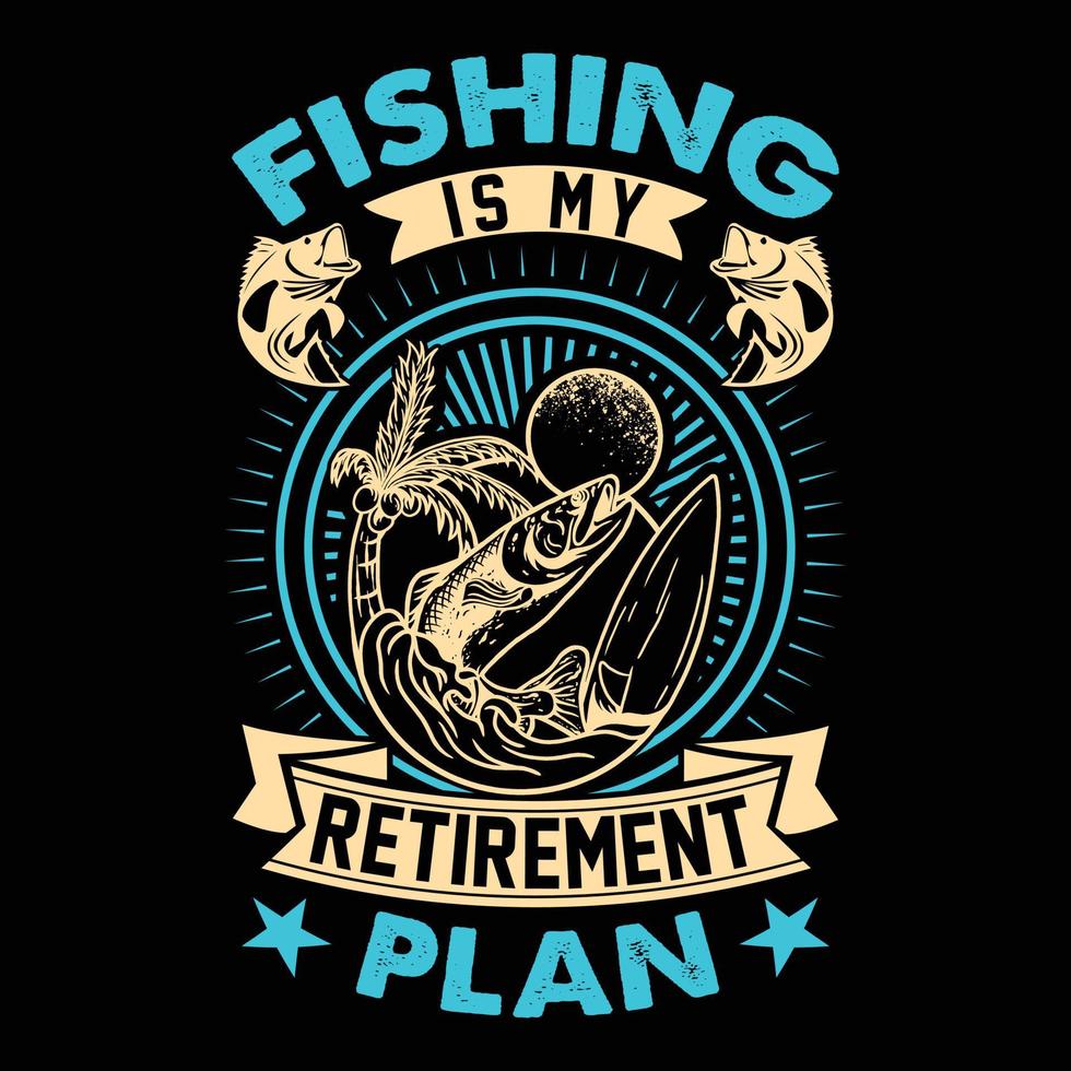 Fishing Vector T-shirt design..