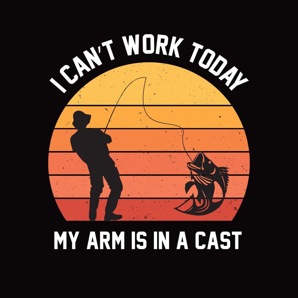 Fishing Vector T-shirt design..