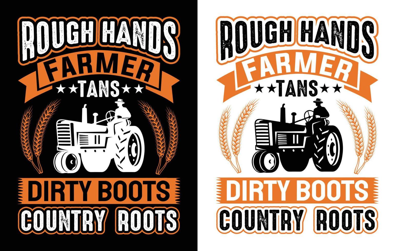 Farmer vector T-shirt Design.