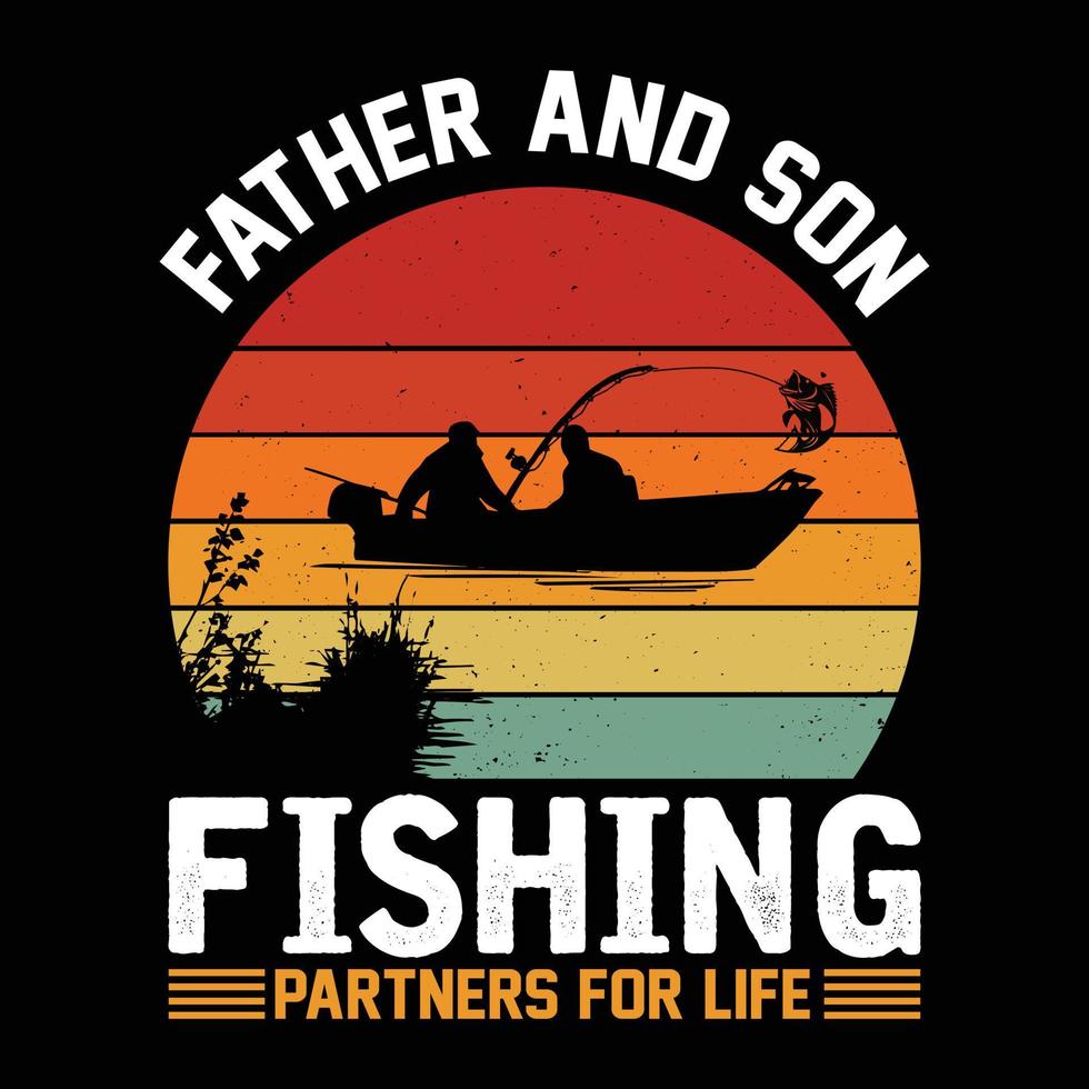 Fishing Vector T-shirt design..