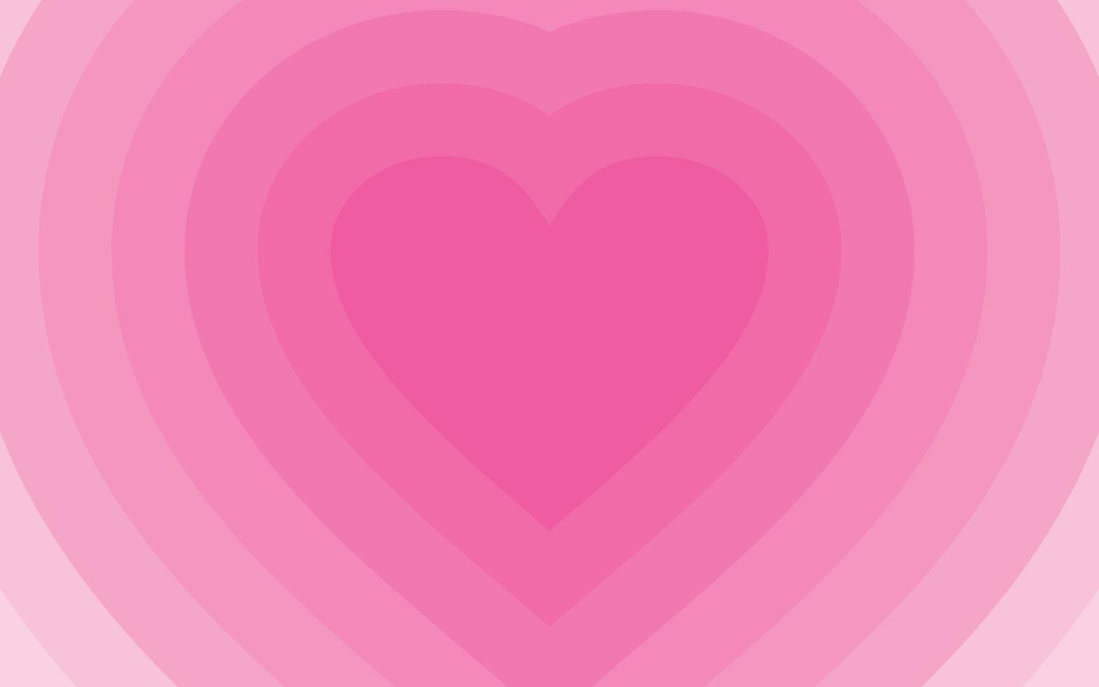 los saludos de feliz día de san valentín con un hermoso fondo rosa simbolizan el amor y el afecto y son muy románticos, adecuados para mostrar amor por su amante vector