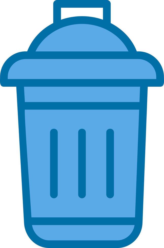 Dustbin Vector Icon Design