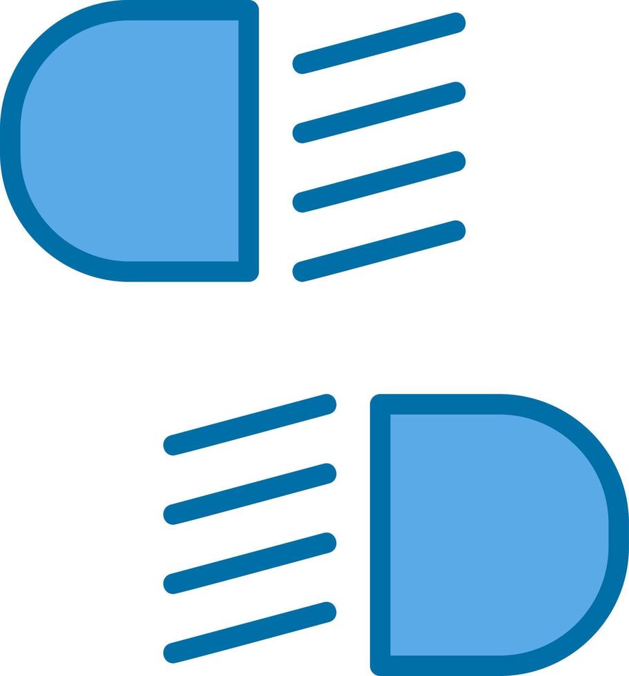 Headlight Vector Icon Design