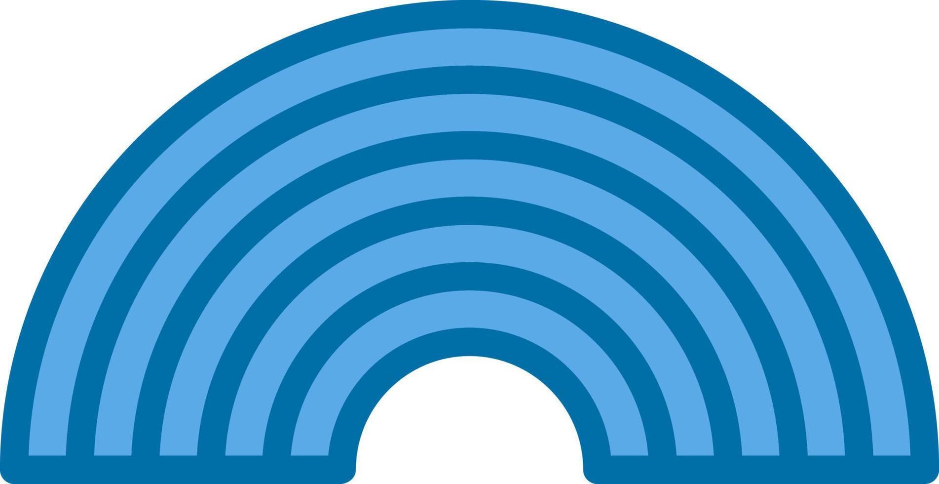 Rainbow Vector Icon Design