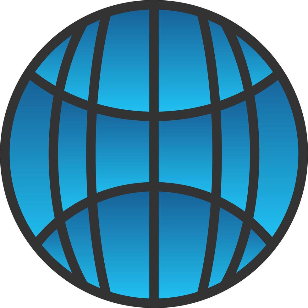 Globe Vector Icon Design