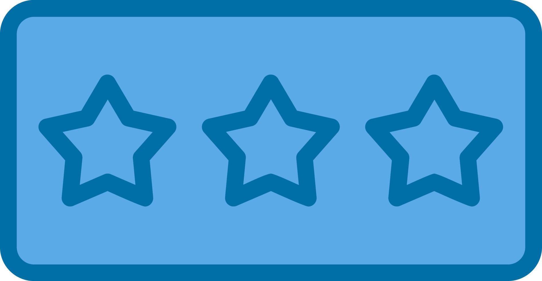 Star Rating Vector Icon Design
