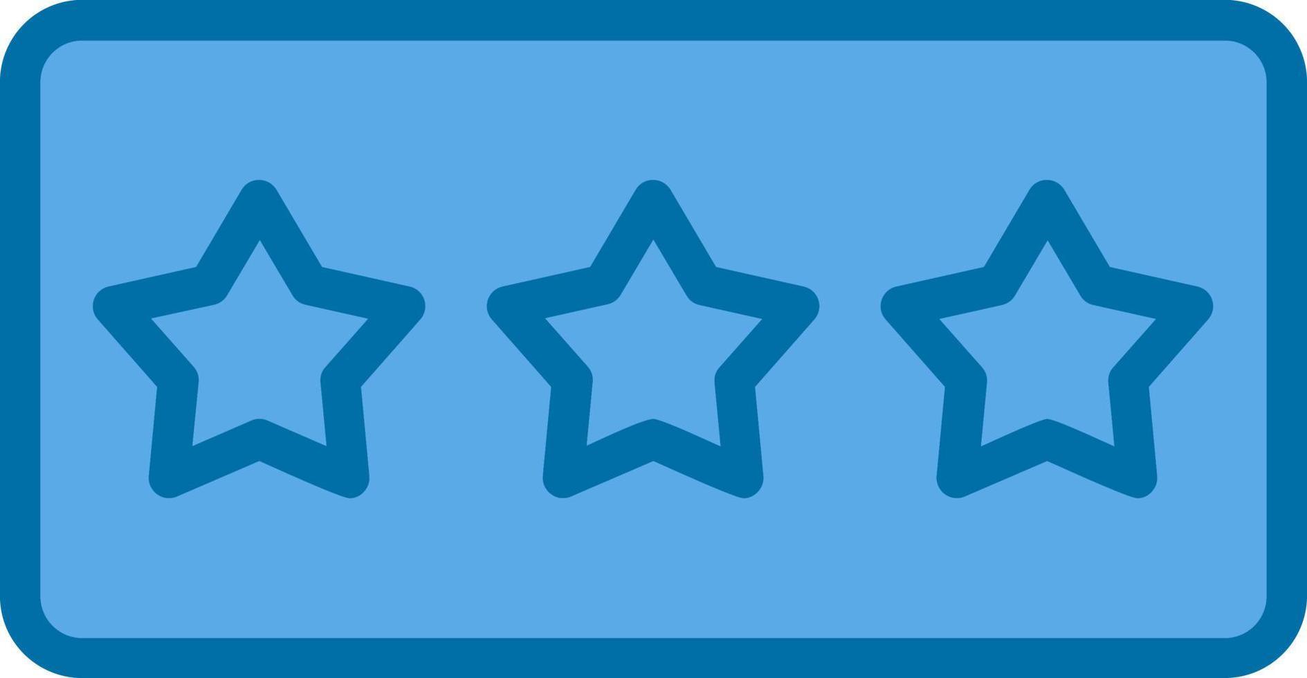 Star Rating Vector Icon Design