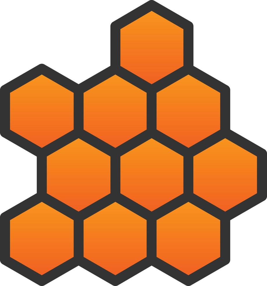 Honeycomb Vector Icon Design