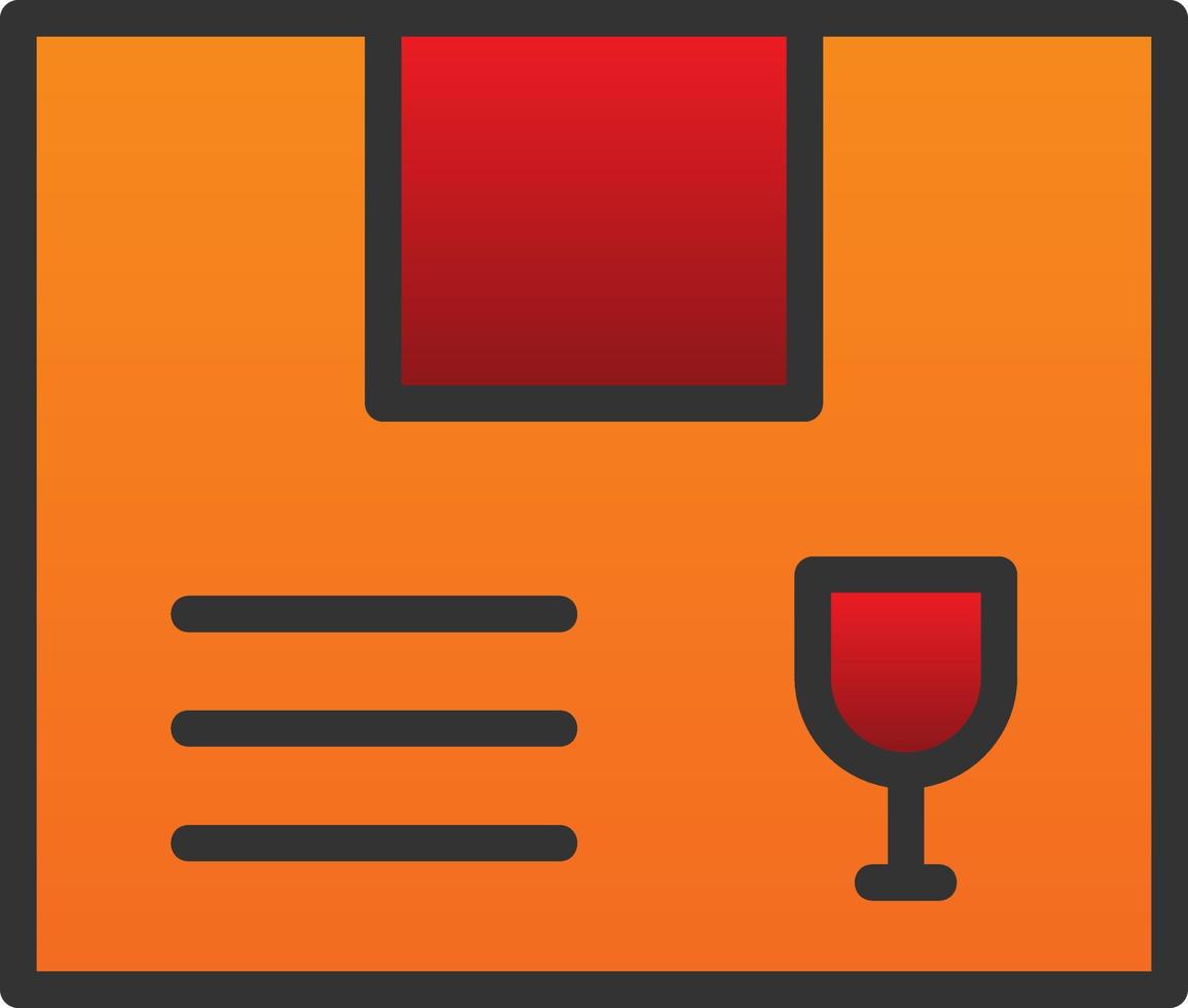 Box Vector Icon Design