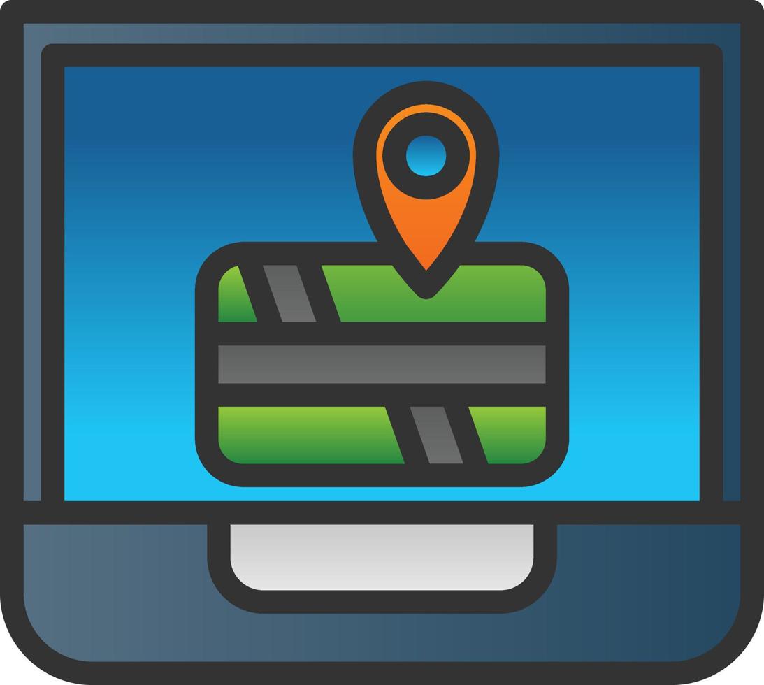 Tracking Vector Icon Design