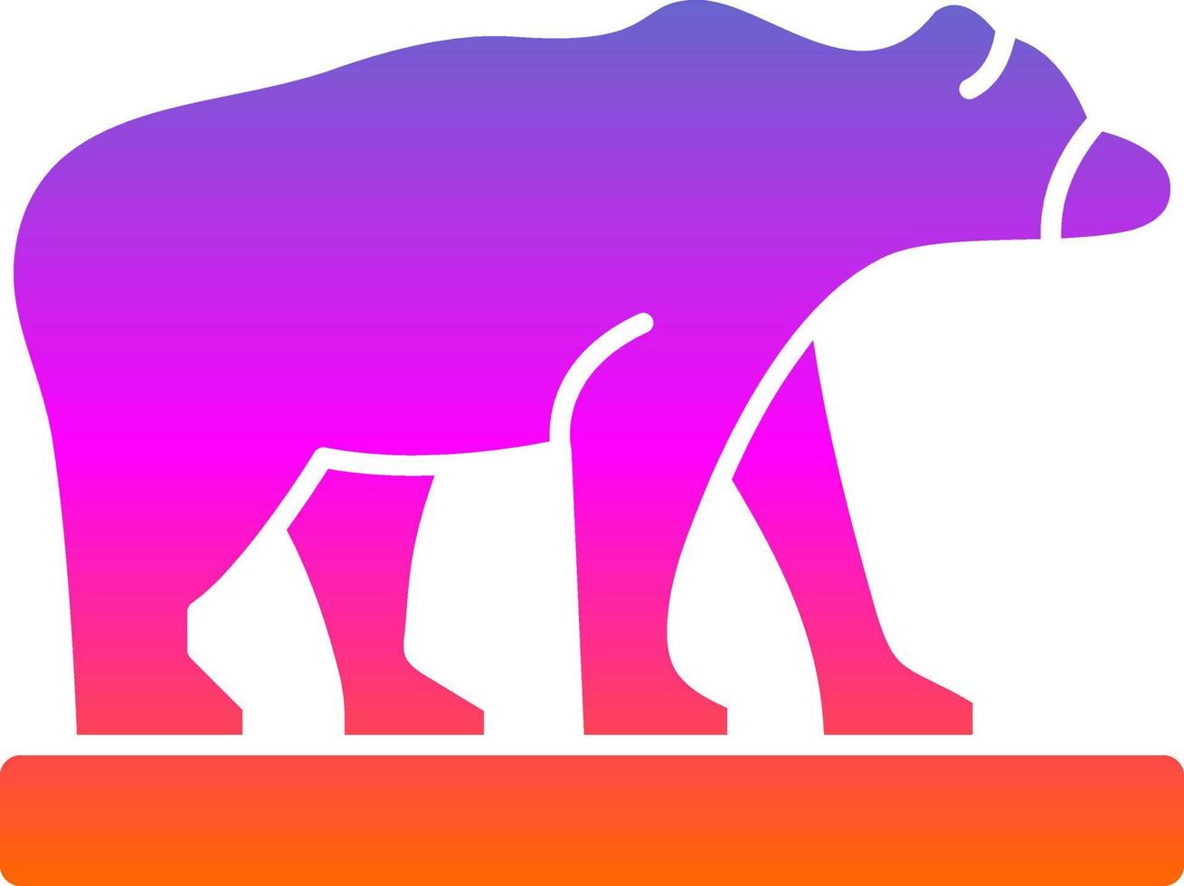 Bear Vector Icon Design
