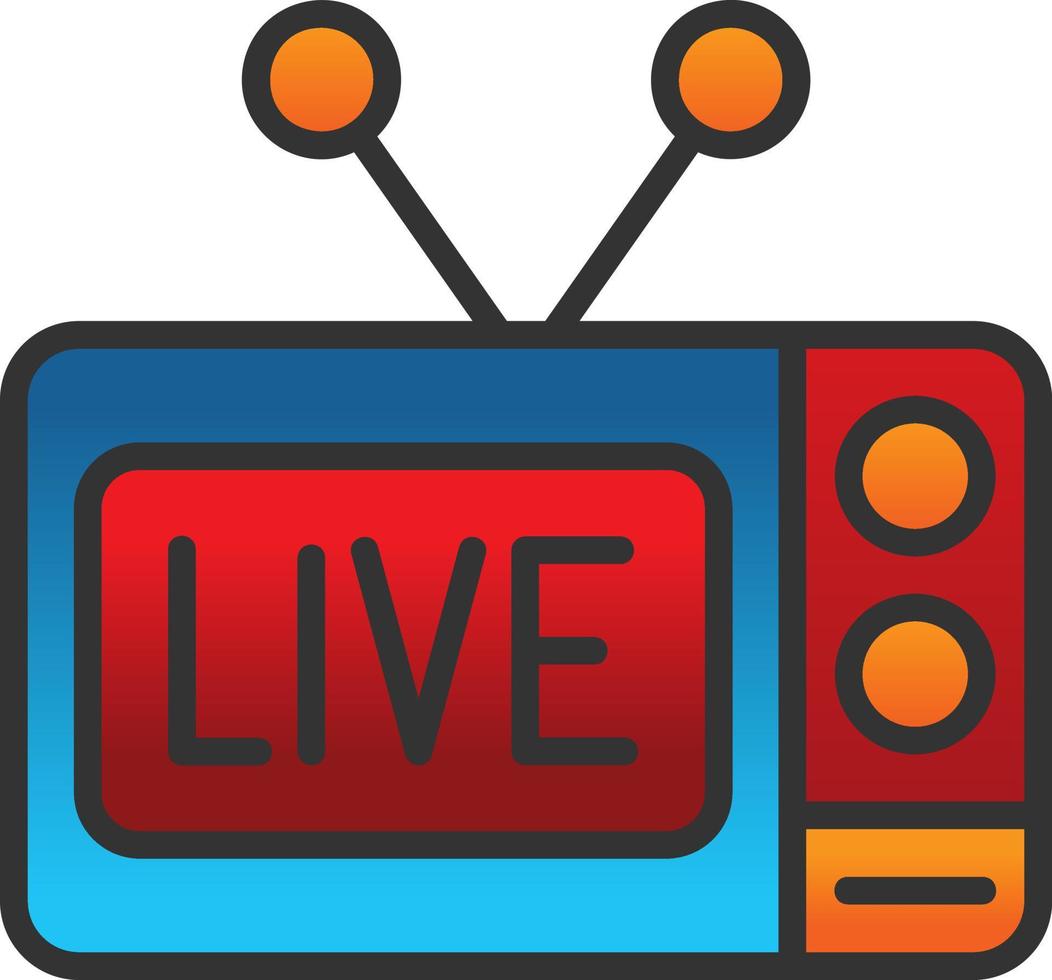 Live Music Vector Icon Design