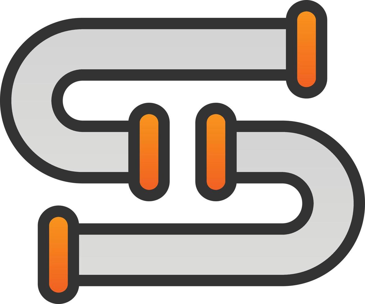 Pipes Vector Icon Design